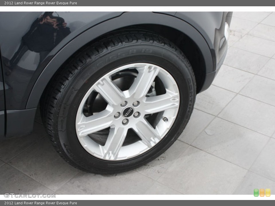 2012 Land Rover Range Rover Evoque Pure Wheel and Tire Photo #61398358