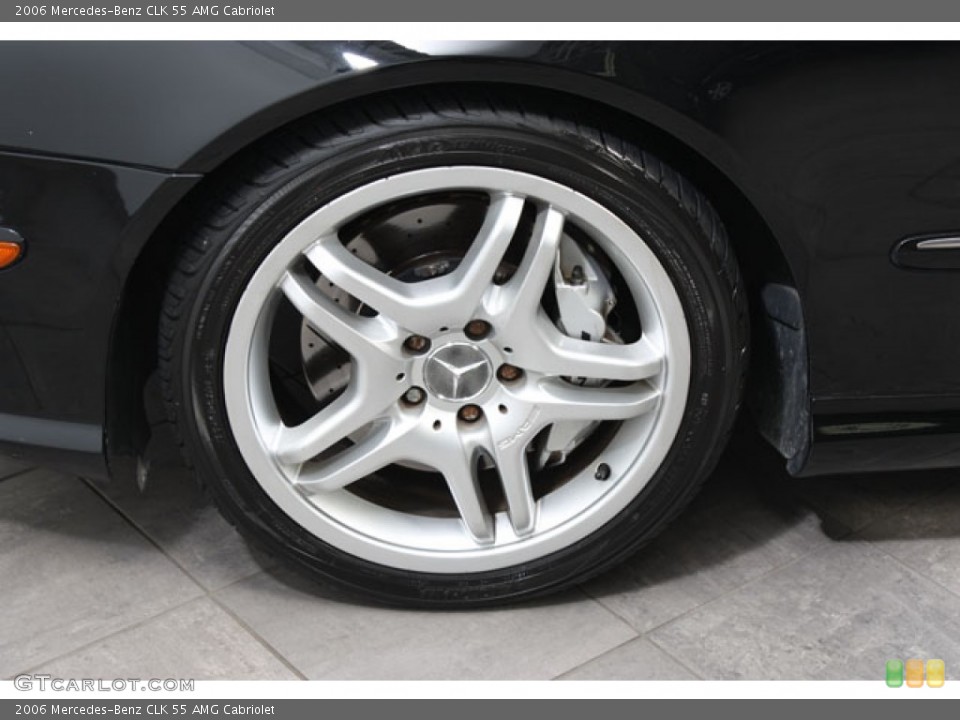 2006 Mercedes-Benz CLK 55 AMG Cabriolet Wheel and Tire Photo #61399561