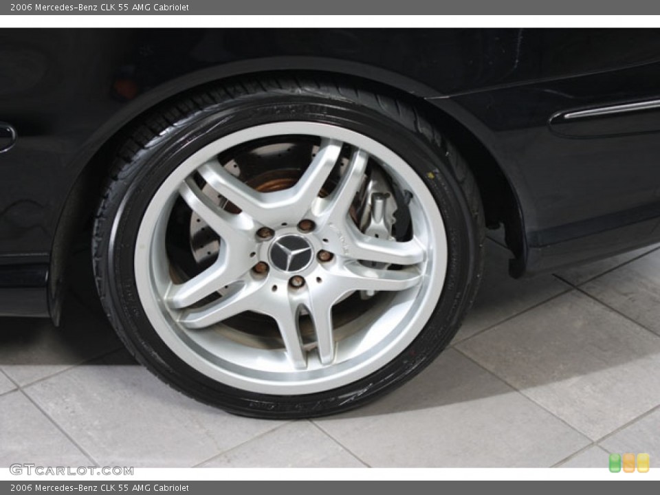2006 Mercedes-Benz CLK 55 AMG Cabriolet Wheel and Tire Photo #61399567