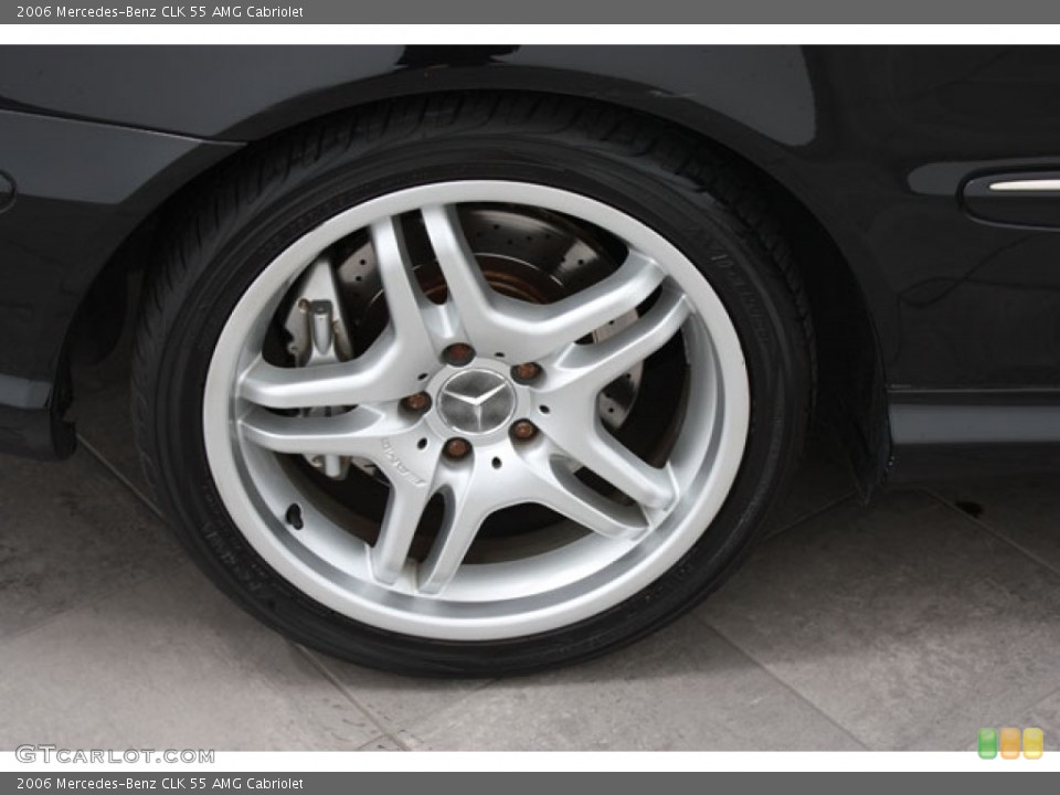 2006 Mercedes-Benz CLK 55 AMG Cabriolet Wheel and Tire Photo #61399576