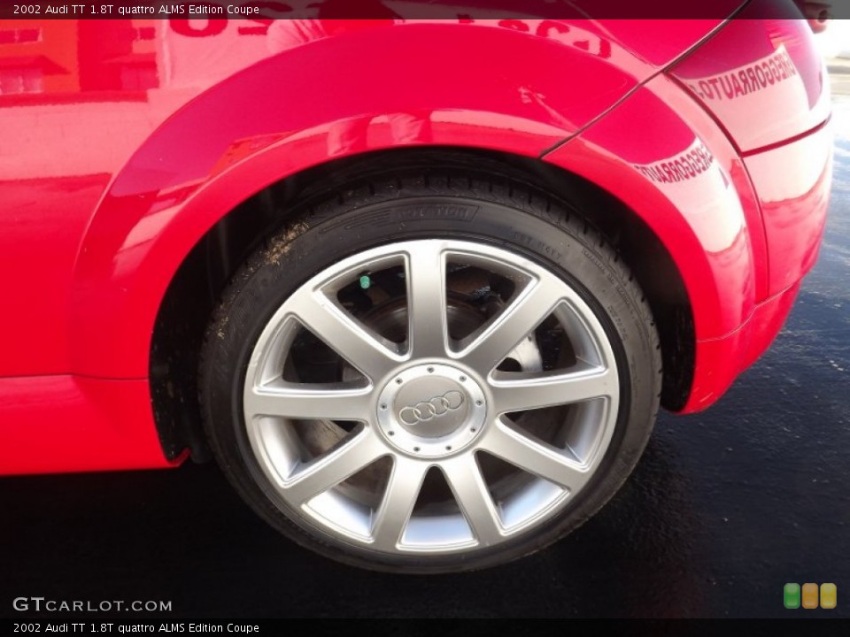 2002 Audi TT 1.8T quattro ALMS Edition Coupe Wheel and Tire Photo #61400499