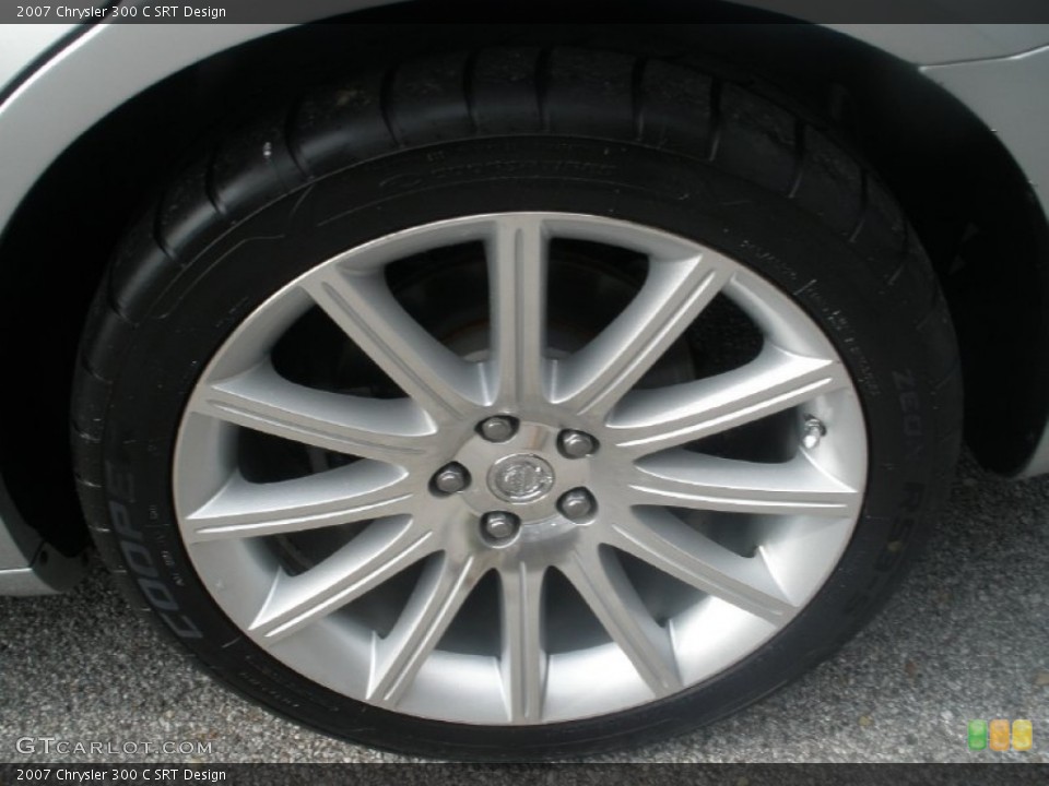 2007 Chrysler 300 C SRT Design Wheel and Tire Photo #61404532