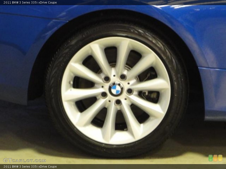 2011 BMW 3 Series 335i xDrive Coupe Wheel and Tire Photo #61405963