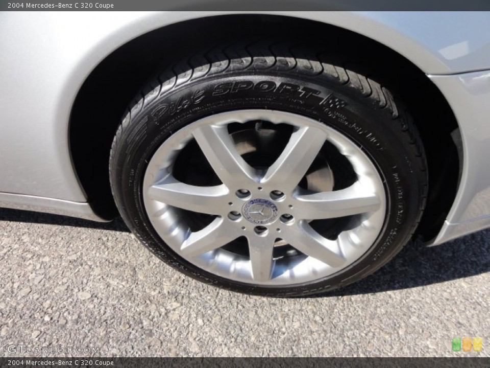 2004 Mercedes-Benz C 320 Coupe Wheel and Tire Photo #61411076