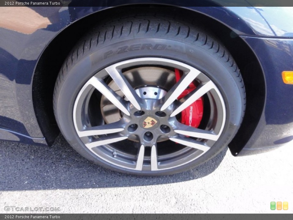 2012 Porsche Panamera Turbo Wheel and Tire Photo #61413655