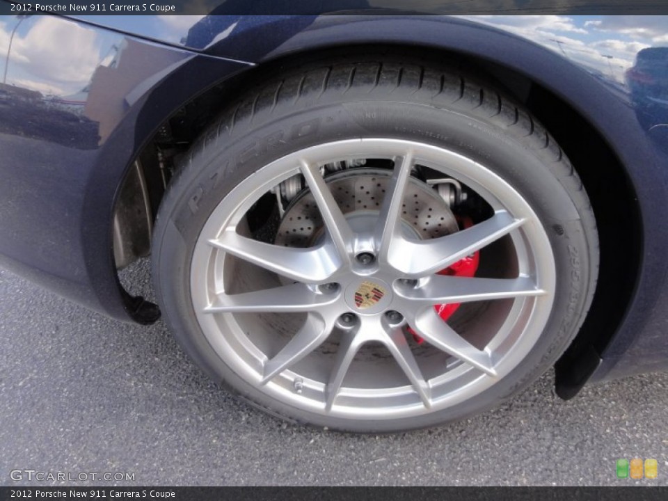 2012 Porsche New 911 Carrera S Coupe Wheel and Tire Photo #61414004