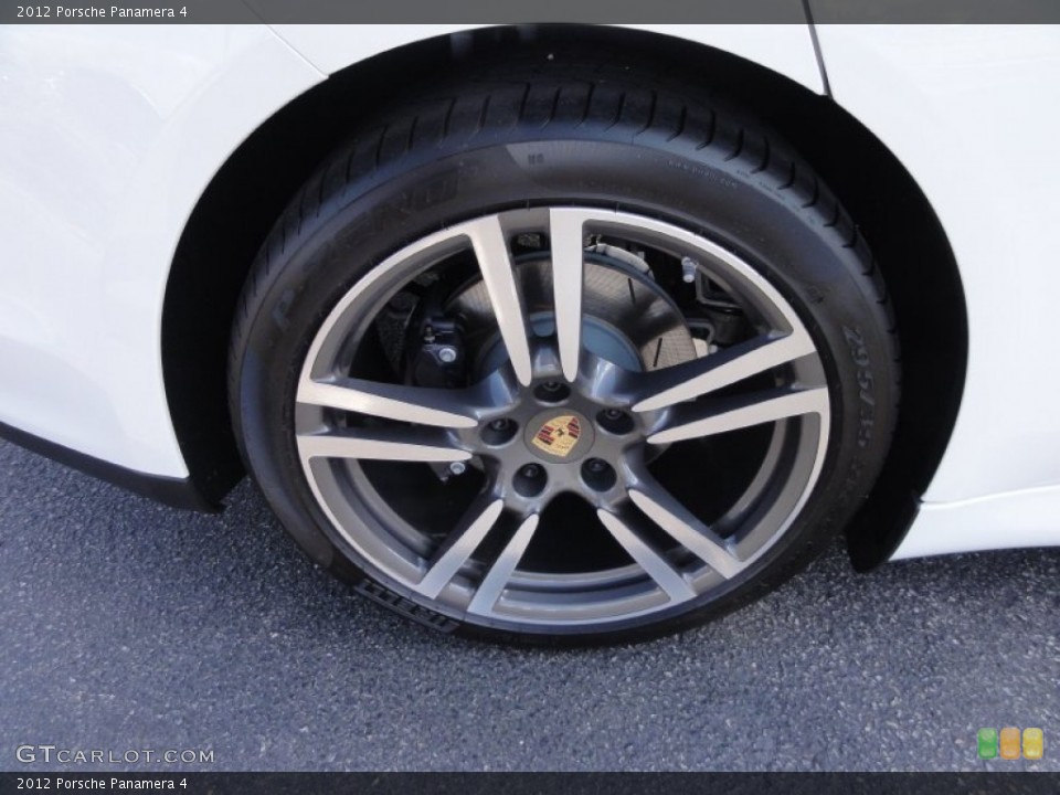 2012 Porsche Panamera 4 Wheel and Tire Photo #61414417