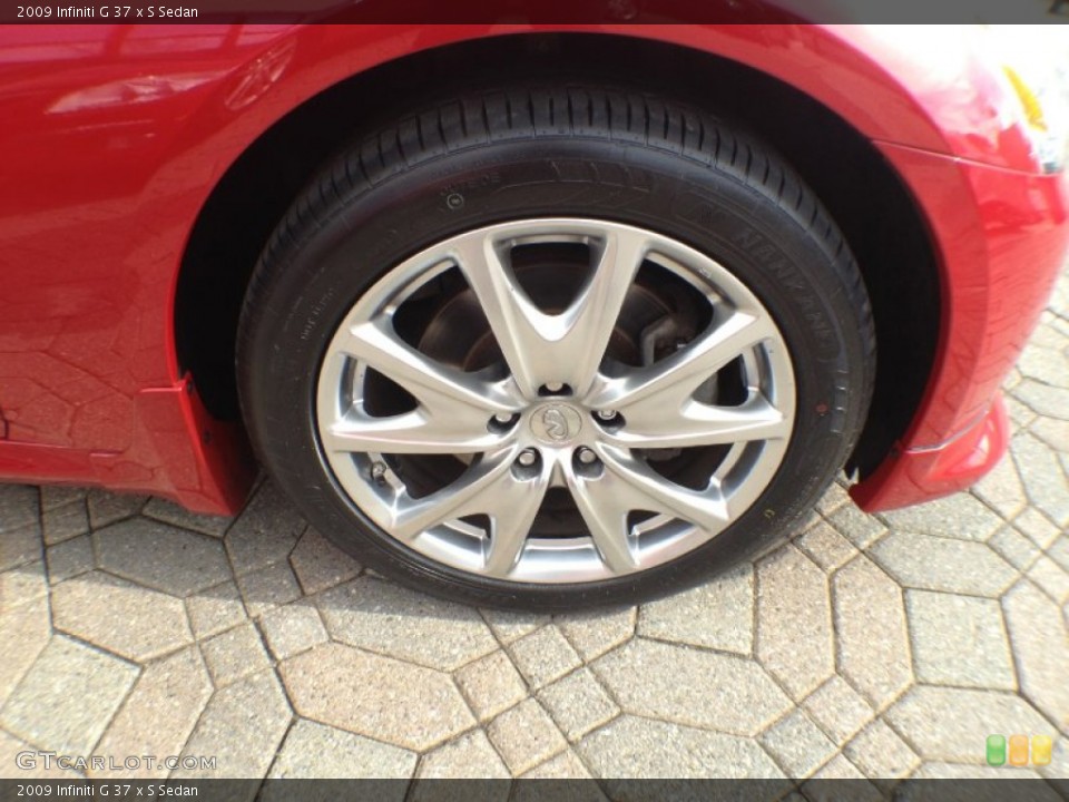 2009 Infiniti G 37 x S Sedan Wheel and Tire Photo #61420384