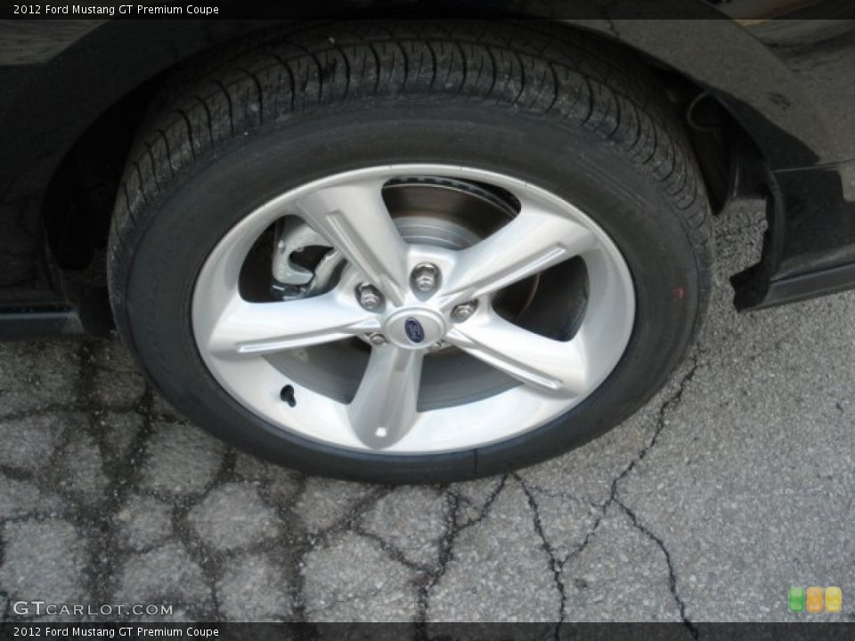 2012 Ford Mustang GT Premium Coupe Wheel and Tire Photo #61437804