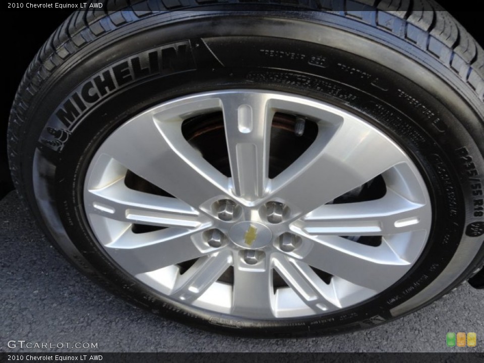 2010 Chevrolet Equinox LT AWD Wheel and Tire Photo #61444388