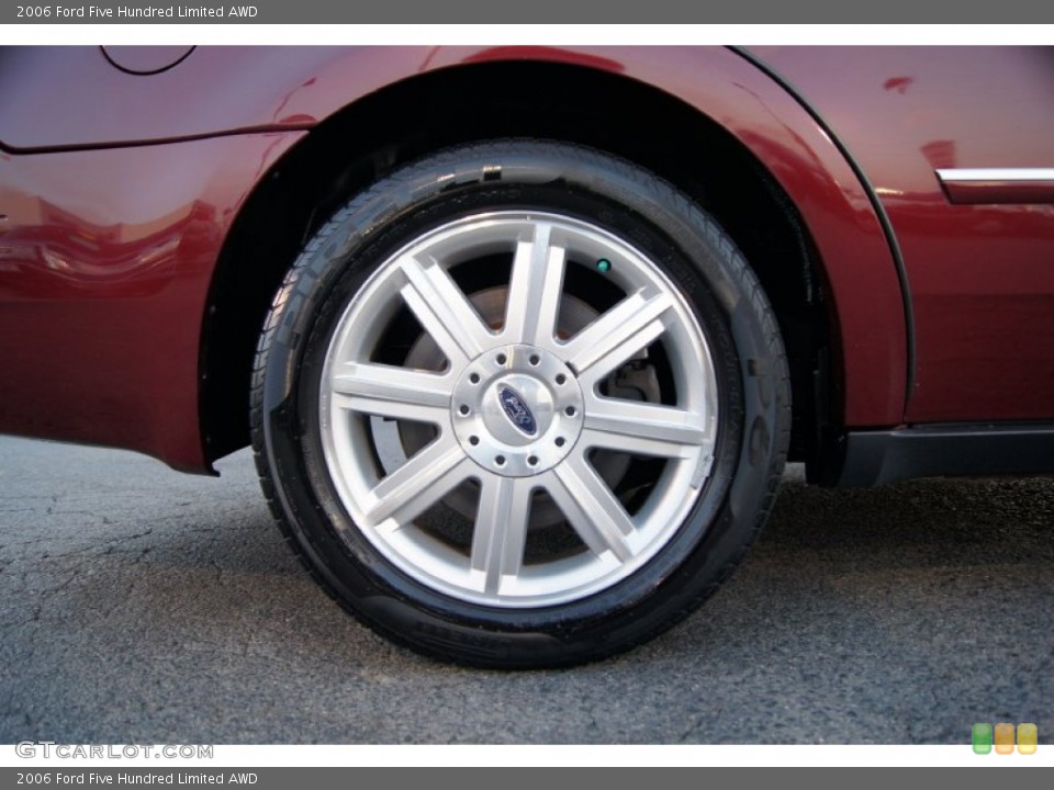 2006 Ford Five Hundred Limited AWD Wheel and Tire Photo #61444403