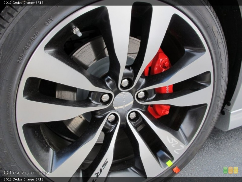 2012 Dodge Charger SRT8 Wheel and Tire Photo #61446177