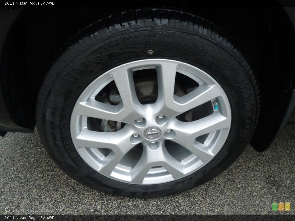 2008 Nissan rogue s awd tire size #10