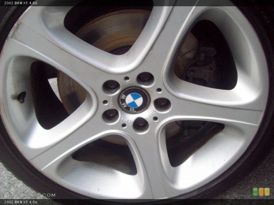 2002 BMW X5 4.6is Wheel and Tire Photo #61461649