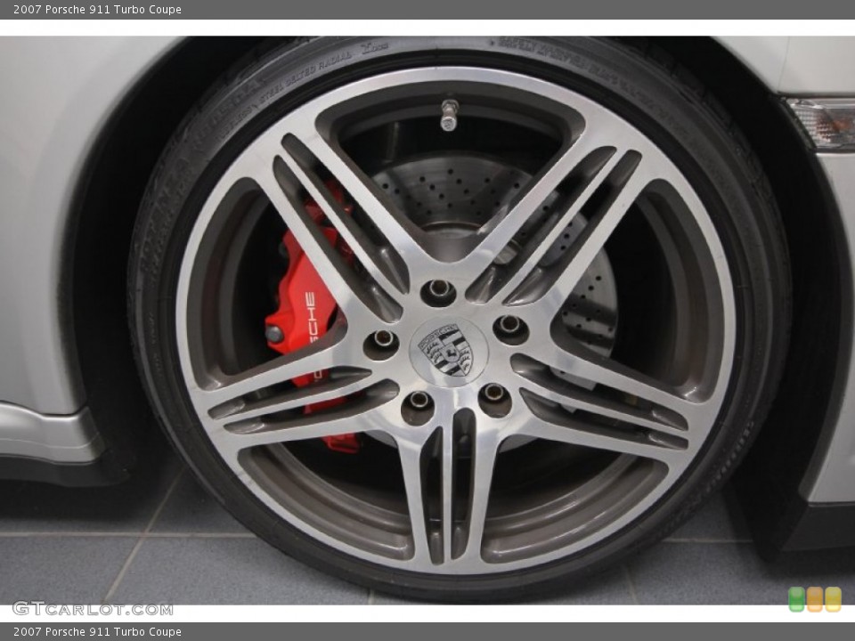 2007 Porsche 911 Turbo Coupe Wheel and Tire Photo #61461751