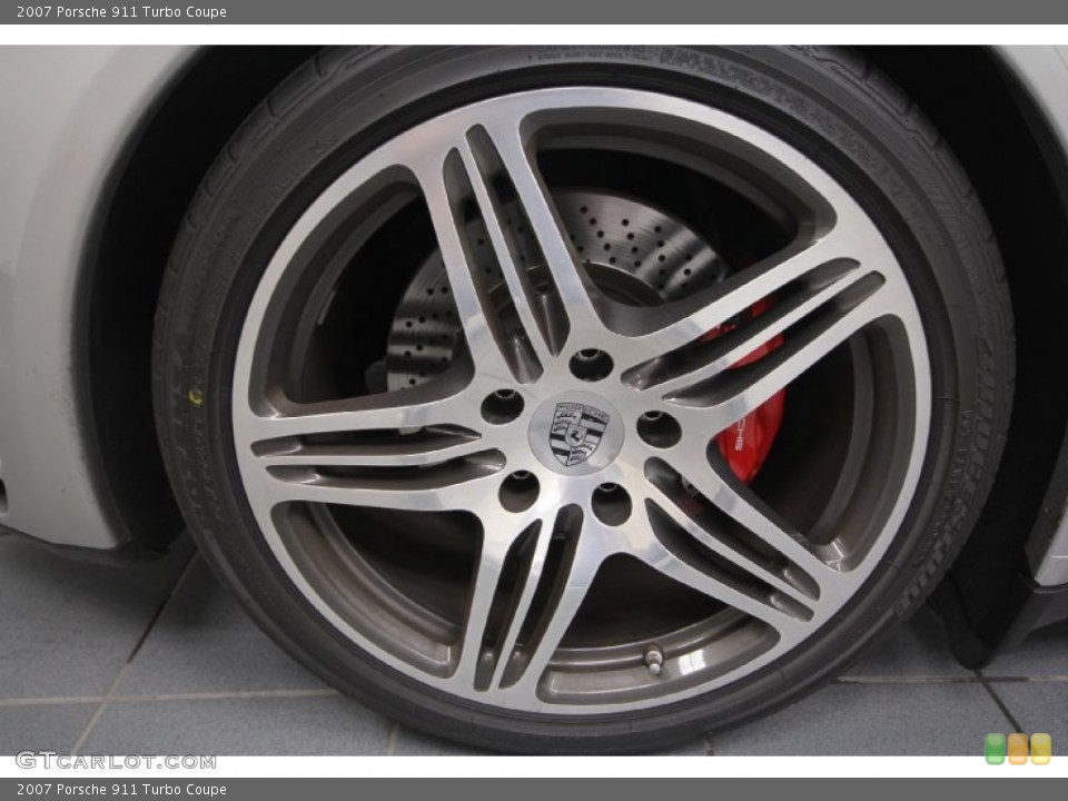 2007 Porsche 911 Turbo Coupe Wheel and Tire Photo #61461776