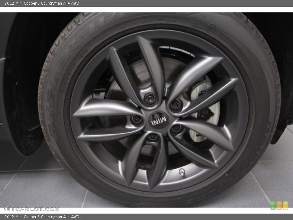 2012 Mini Cooper S Countryman All4 AWD Wheel and Tire Photo #61462130