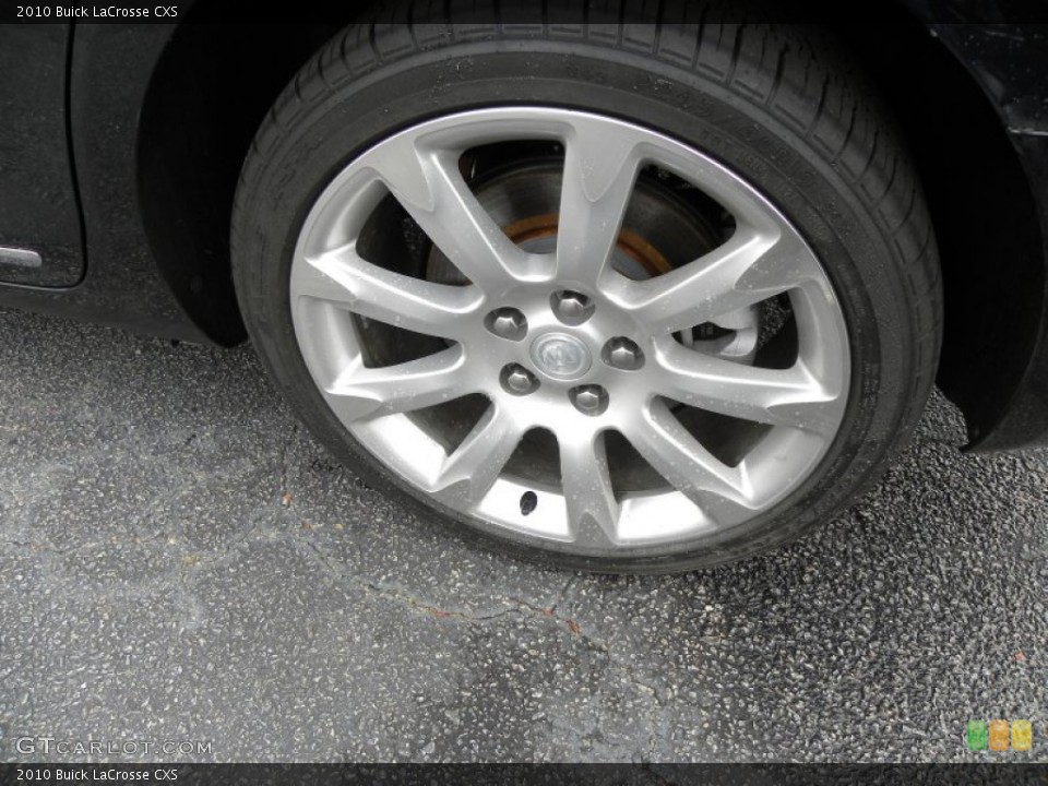 2010 Buick LaCrosse CXS Wheel and Tire Photo #61470468