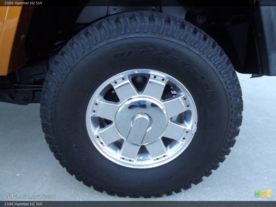 2006 Hummer H2 SUV Wheel and Tire Photo #61475862