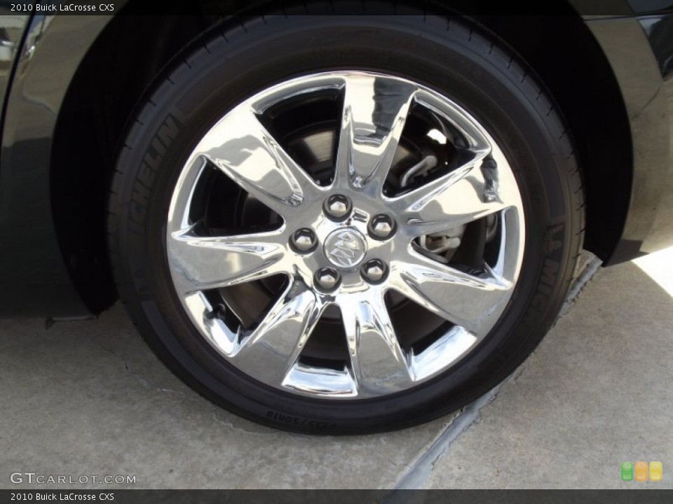 2010 Buick LaCrosse CXS Wheel and Tire Photo #61478097