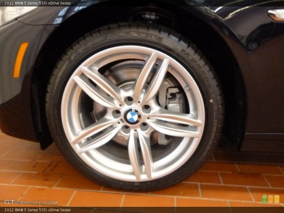 2012 BMW 5 Series 535i xDrive Sedan Wheel and Tire Photo #61478766