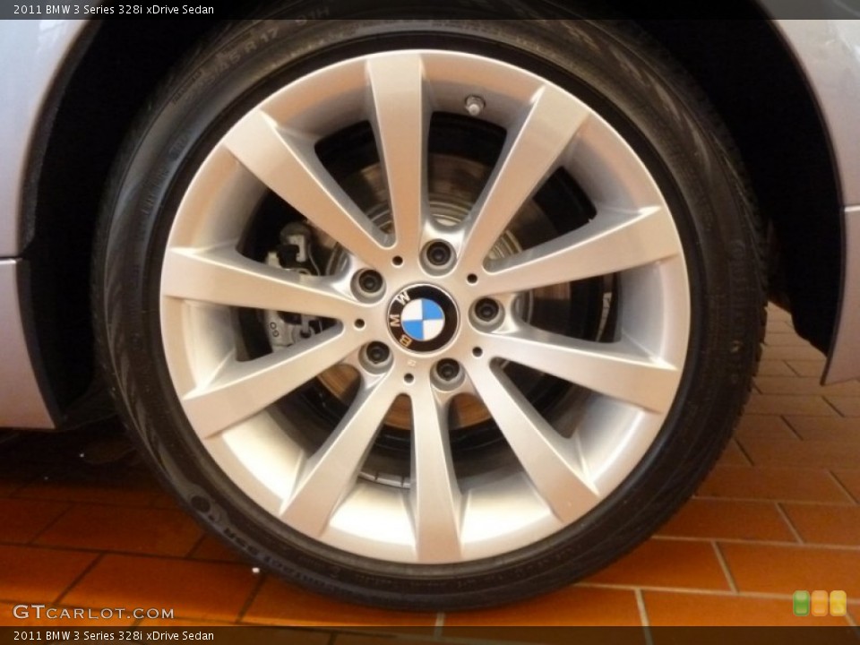 2011 BMW 3 Series 328i xDrive Sedan Wheel and Tire Photo #61478889