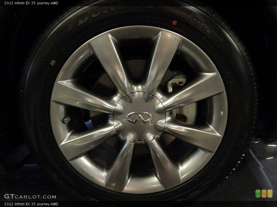 2012 Infiniti EX 35 Journey AWD Wheel and Tire Photo #61483848
