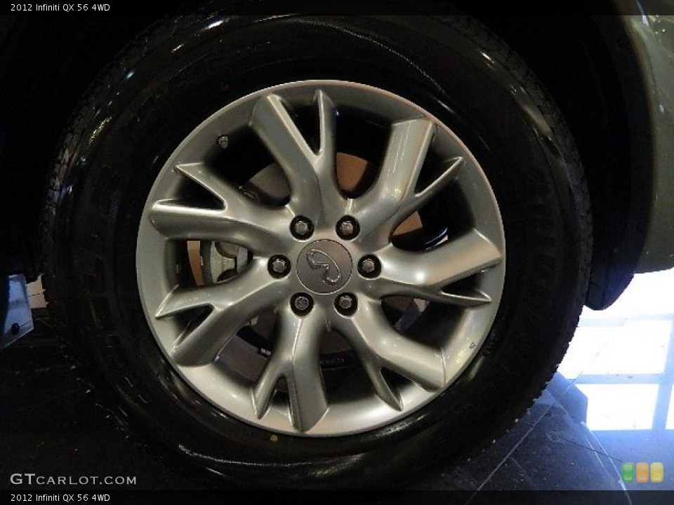 2012 Infiniti QX 56 4WD Wheel and Tire Photo #61484273
