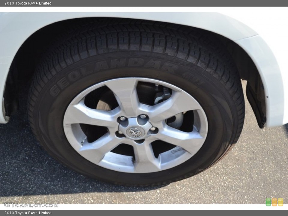 2010 Toyota RAV4 Limited Wheel and Tire Photo #61488675