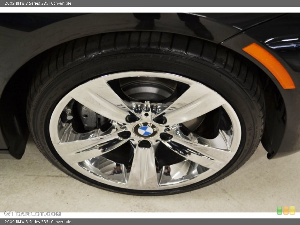 2009 BMW 3 Series 335i Convertible Wheel and Tire Photo #61488840