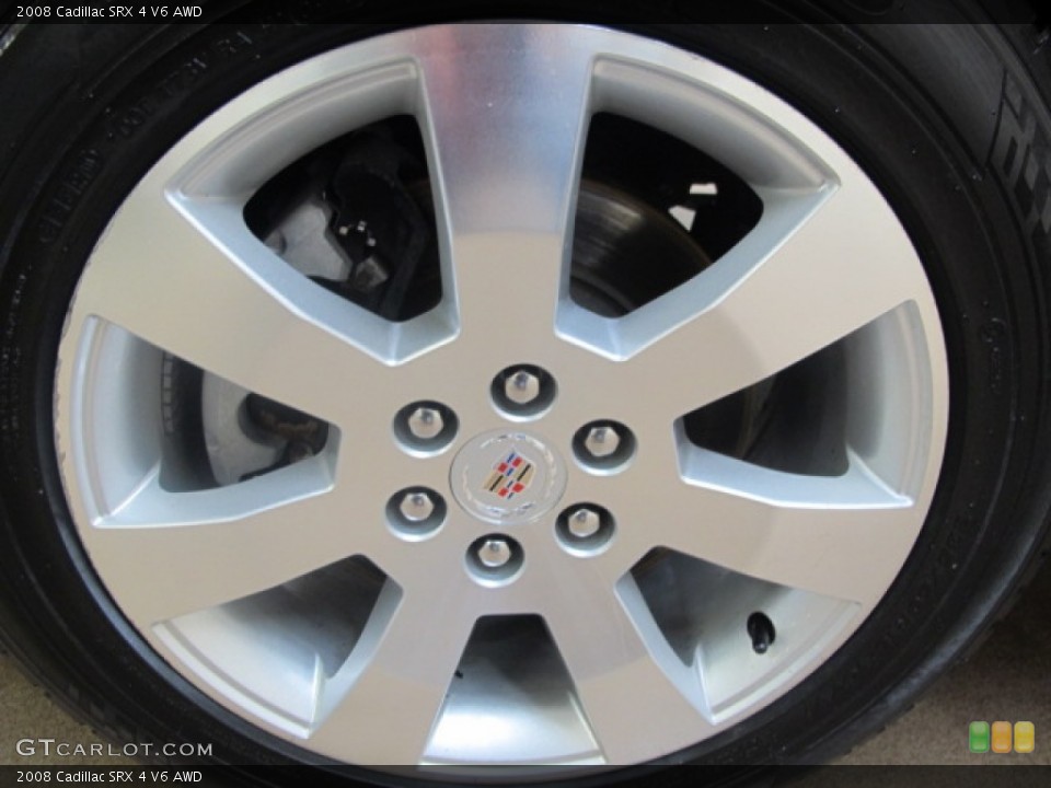 2008 Cadillac SRX 4 V6 AWD Wheel and Tire Photo #61489287