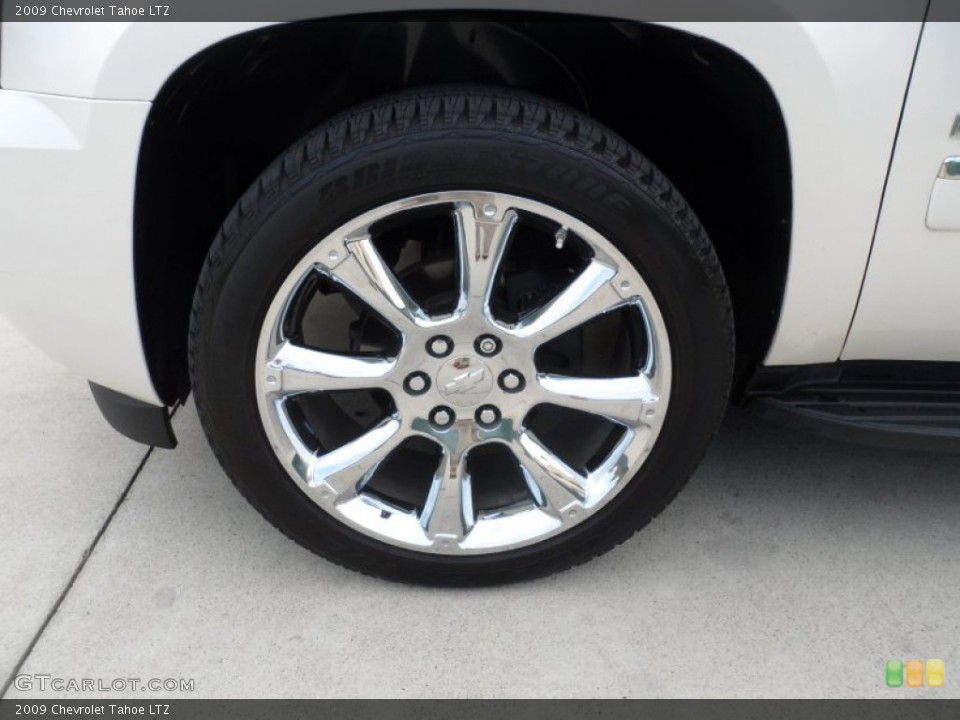 2009 Chevrolet Tahoe LTZ Wheel and Tire Photo #61489431