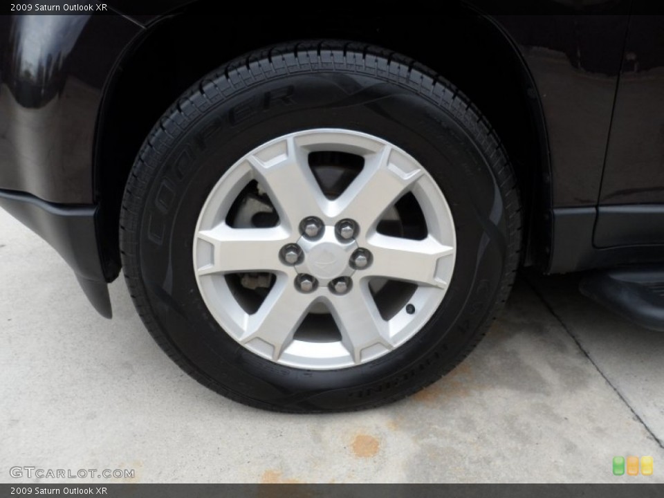 2009 Saturn Outlook XR Wheel and Tire Photo #61490295
