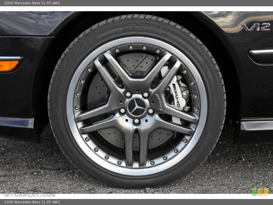 2006 Mercedes-Benz CL 65 AMG Wheel and Tire Photo #61492394