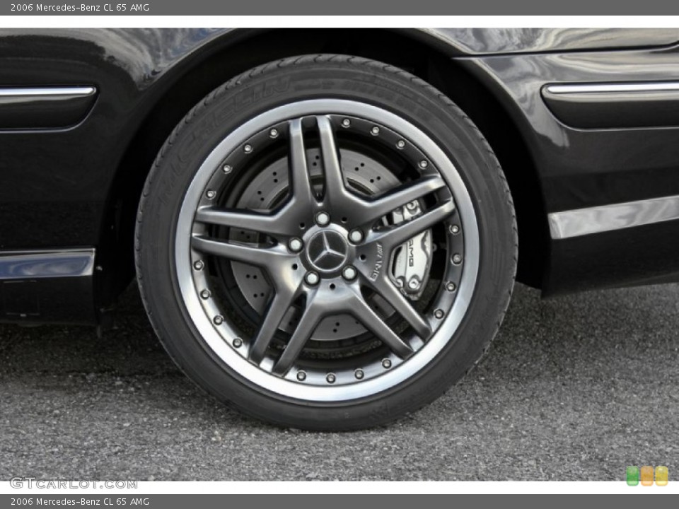 2006 Mercedes-Benz CL 65 AMG Wheel and Tire Photo #61492412