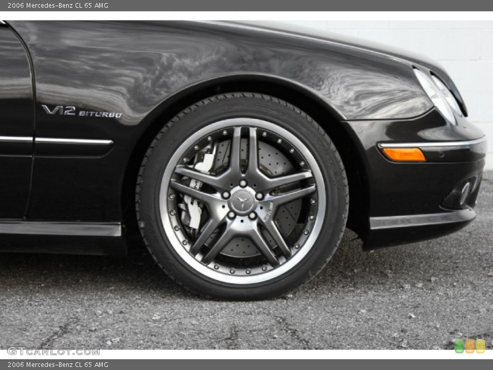 2006 Mercedes-Benz CL 65 AMG Wheel and Tire Photo #61492611