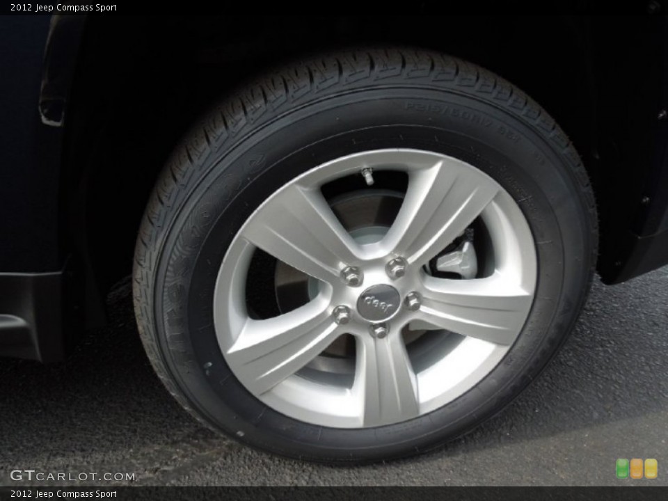 2012 Jeep Compass Sport Wheel and Tire Photo #61503533