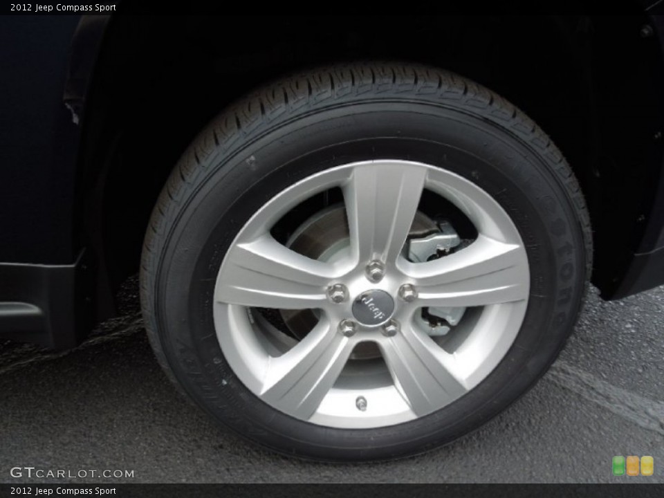 2012 Jeep Compass Sport Wheel and Tire Photo #61503747