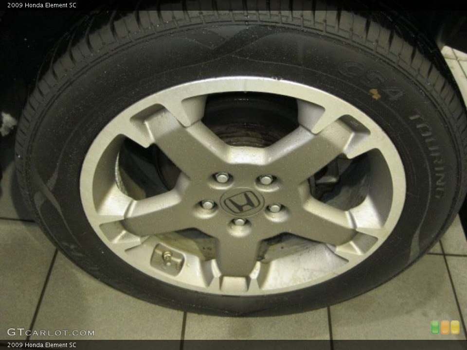 2009 Honda Element SC Wheel and Tire Photo #61505124