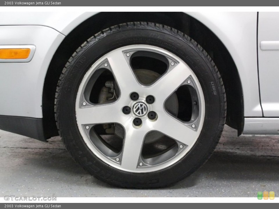 2003 Volkswagen Jetta GLI Sedan Wheel and Tire Photo #61507887