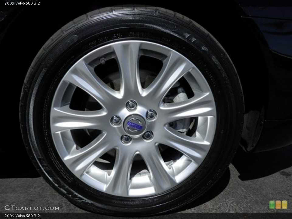 2009 Volvo S80 3.2 Wheel and Tire Photo #61508127