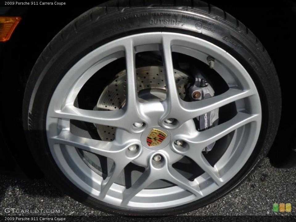 2009 Porsche 911 Carrera Coupe Wheel and Tire Photo #61520176