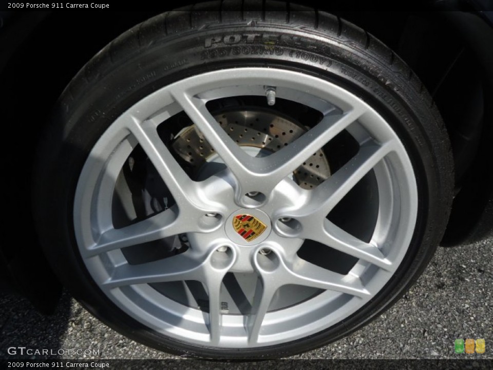 2009 Porsche 911 Carrera Coupe Wheel and Tire Photo #61520195