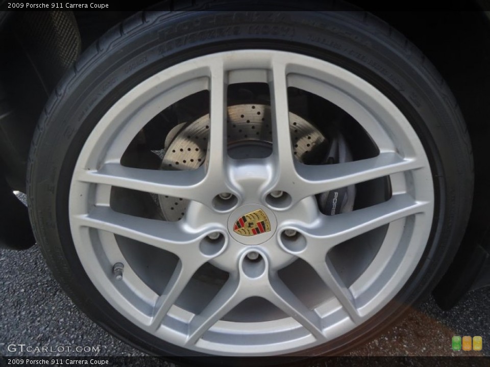 2009 Porsche 911 Carrera Coupe Wheel and Tire Photo #61520200