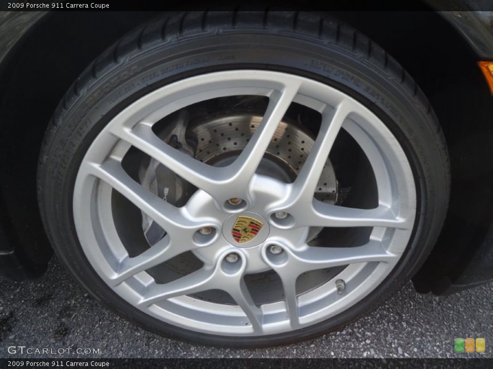 2009 Porsche 911 Carrera Coupe Wheel and Tire Photo #61520212
