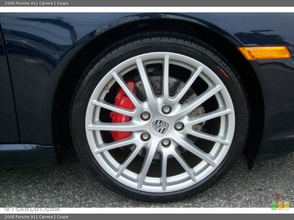 2008 Porsche 911 Carrera S Coupe Wheel and Tire Photo #61520555