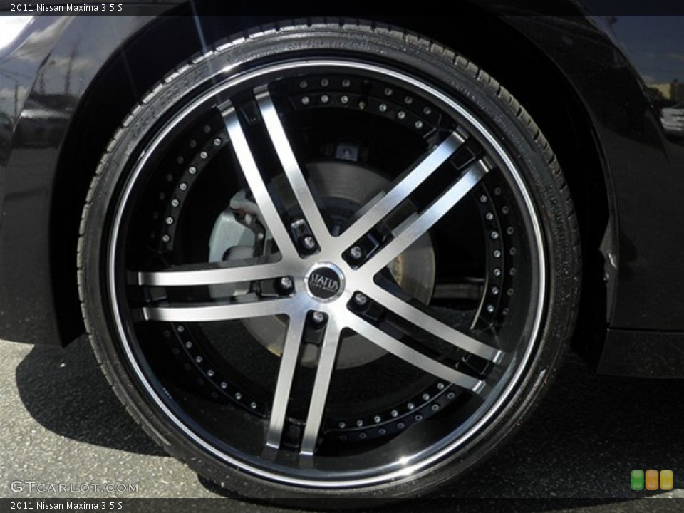 2011 Nissan Maxima Custom Wheel and Tire Photo #61533532