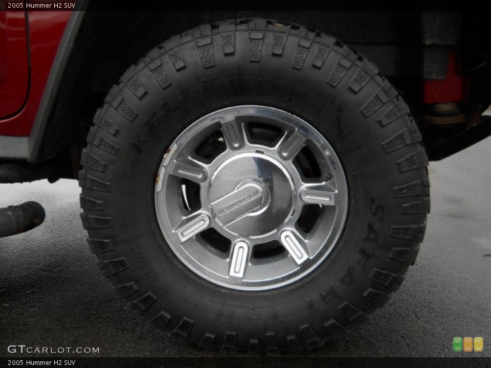 2005 Hummer H2 SUV Wheel and Tire Photo #61535058