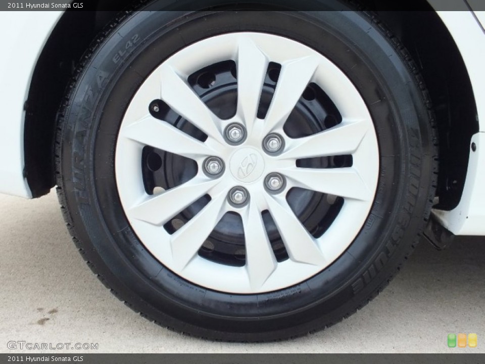 2011 Hyundai Sonata GLS Wheel and Tire Photo #61539728