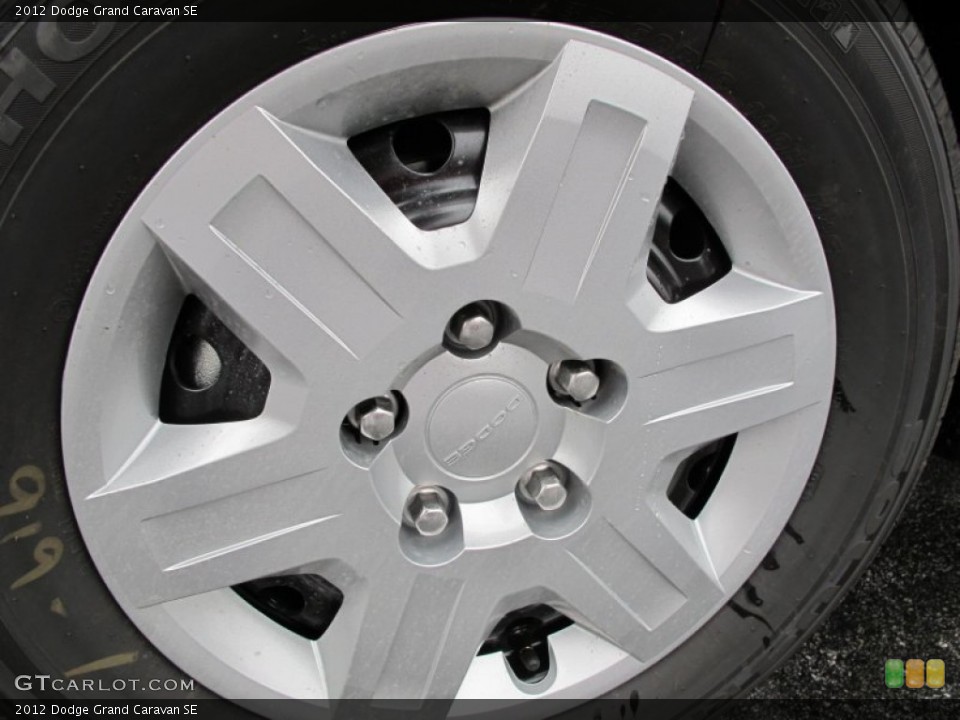 2012 Dodge Grand Caravan SE Wheel and Tire Photo #61539911
